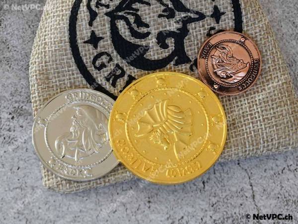 Pièce de monnaie Harry Potter Gringotts 